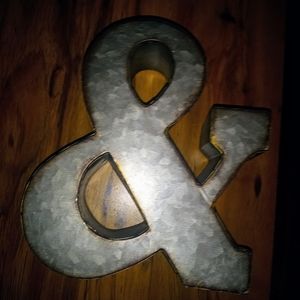 & letter decor, accent piece
